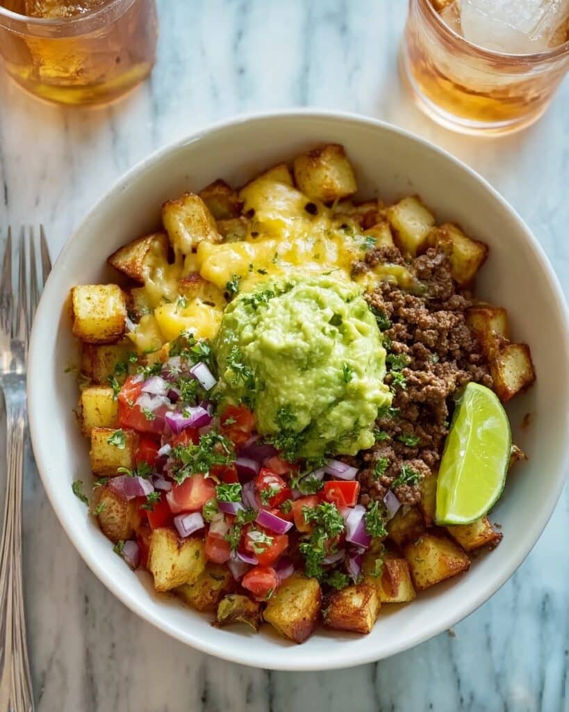 Loaded Potato Taco Bowl Recipe