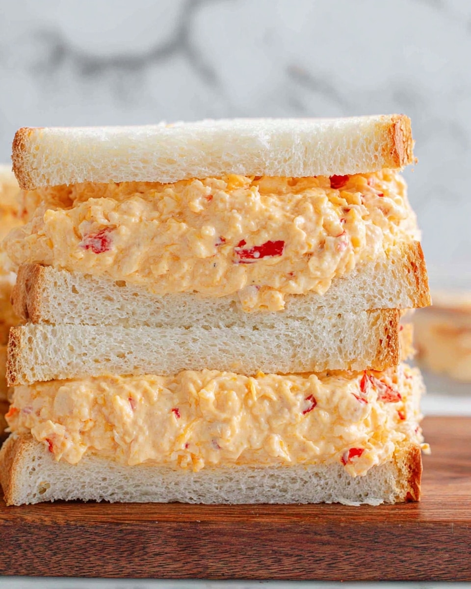 A white bowl filled with a creamy, soft cheese spread that has a pale orange color mixed with small bits of red peppers, giving it a textured look with small chunky pieces evenly spread throughout. The bowl sits on a wooden surface with light yellow square crackers scattered around it, each with a rough, homemade texture and small holes. The background features a white marbled texture barely visible to the side. photo taken with an iphone --ar 4:5 --v 7