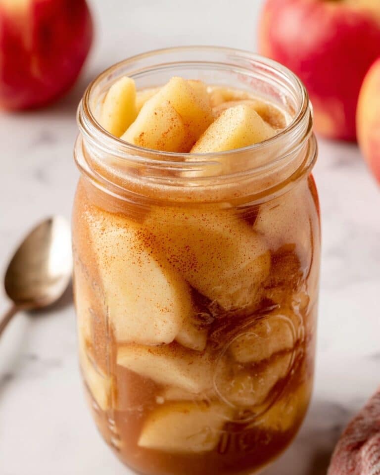 Homemade Apple Pie Filling Recipe