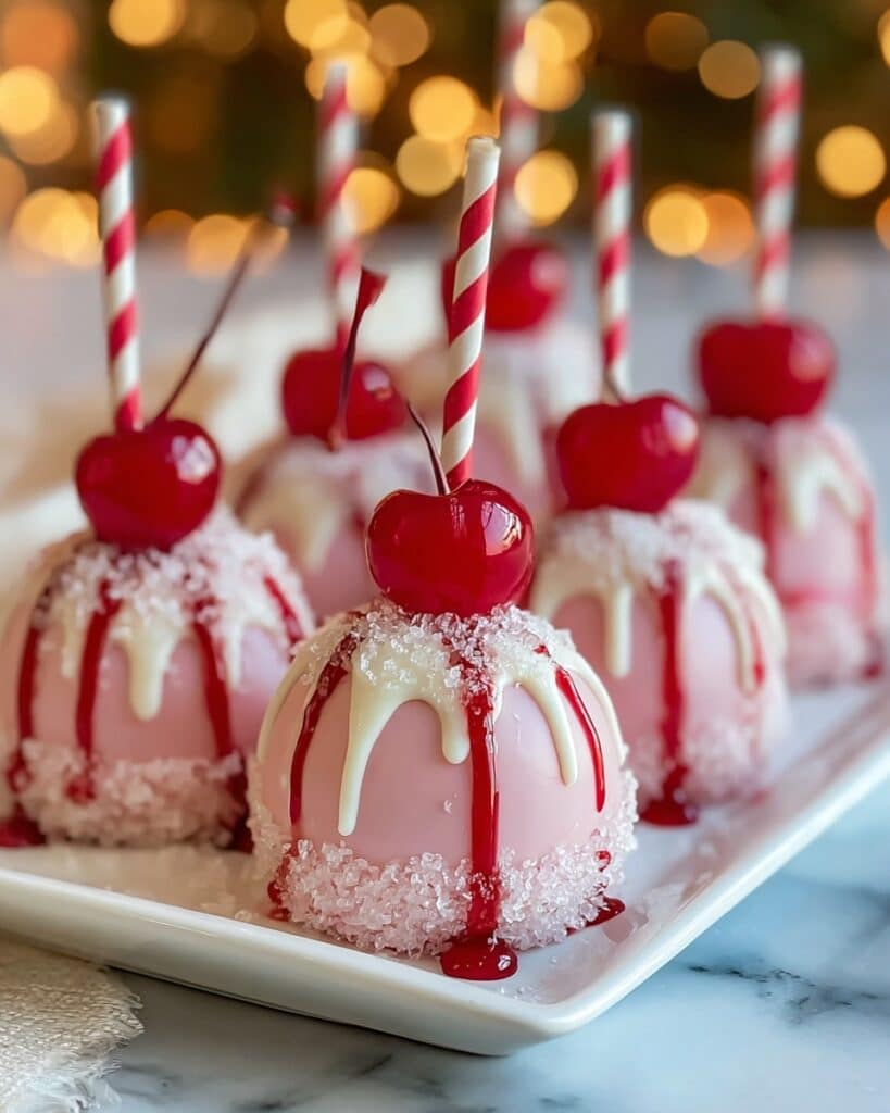 Christmas Cherry Balls Recipe