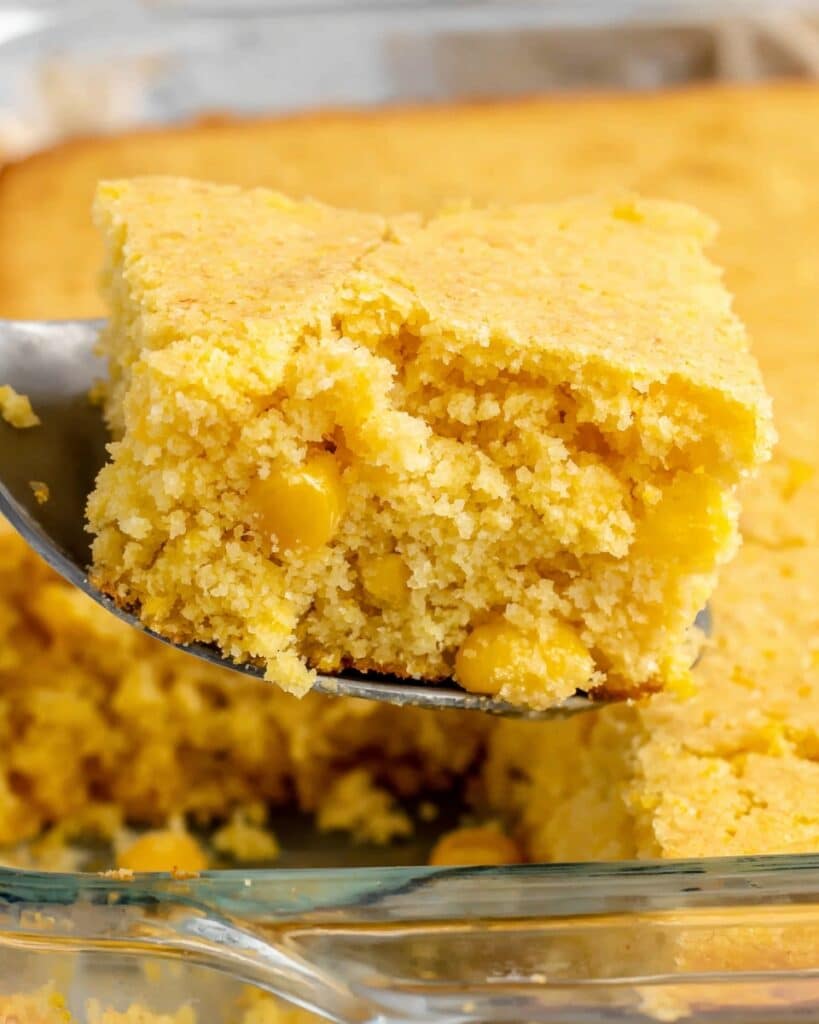 Creamy Jiffy Cornbread with Sweet Corn Recipe