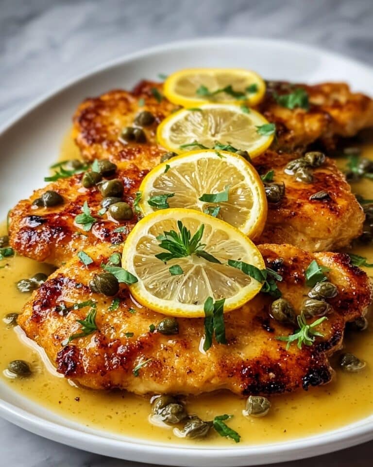 Mediterranean Style Chicken Piccata Recipe
