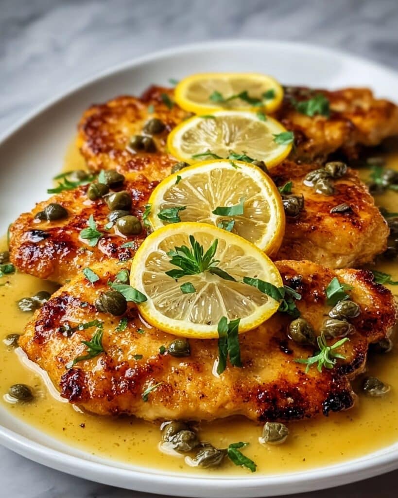Mediterranean Style Chicken Piccata Recipe