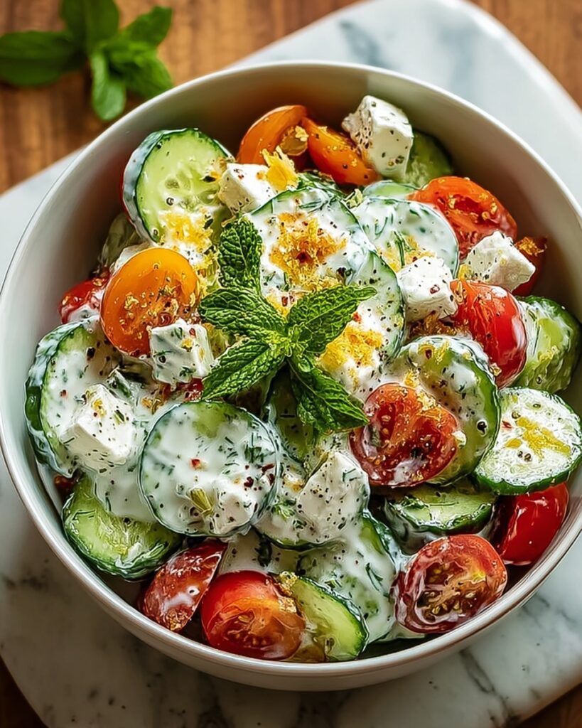 Cucumber Ranch Crack Salad Recipe