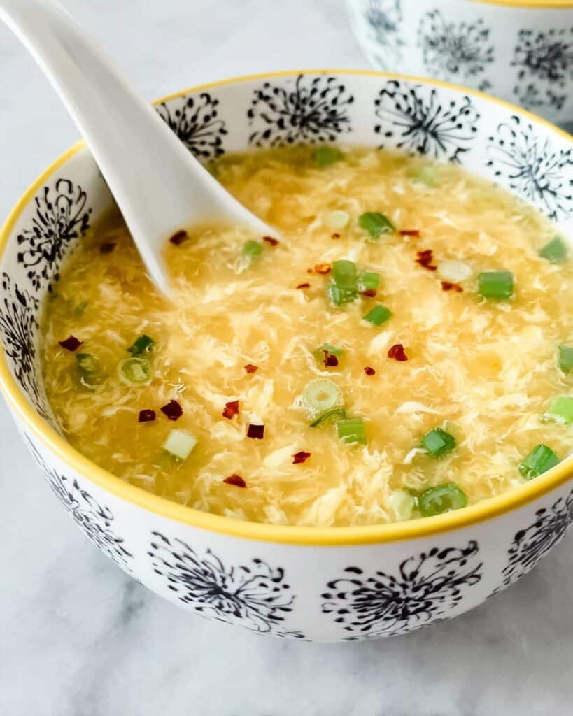Homemade Egg Drop Soup (Keto & Gluten Free) Recipe