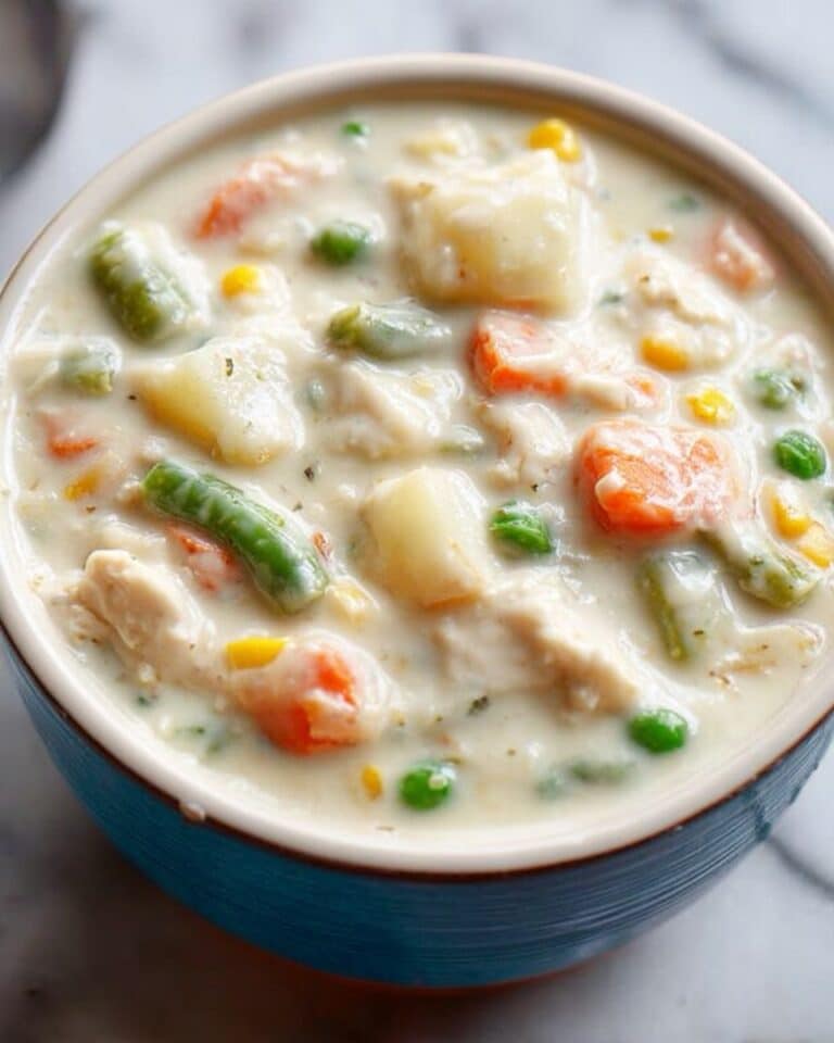Healthy Chicken Pot Pie Soup Recipe