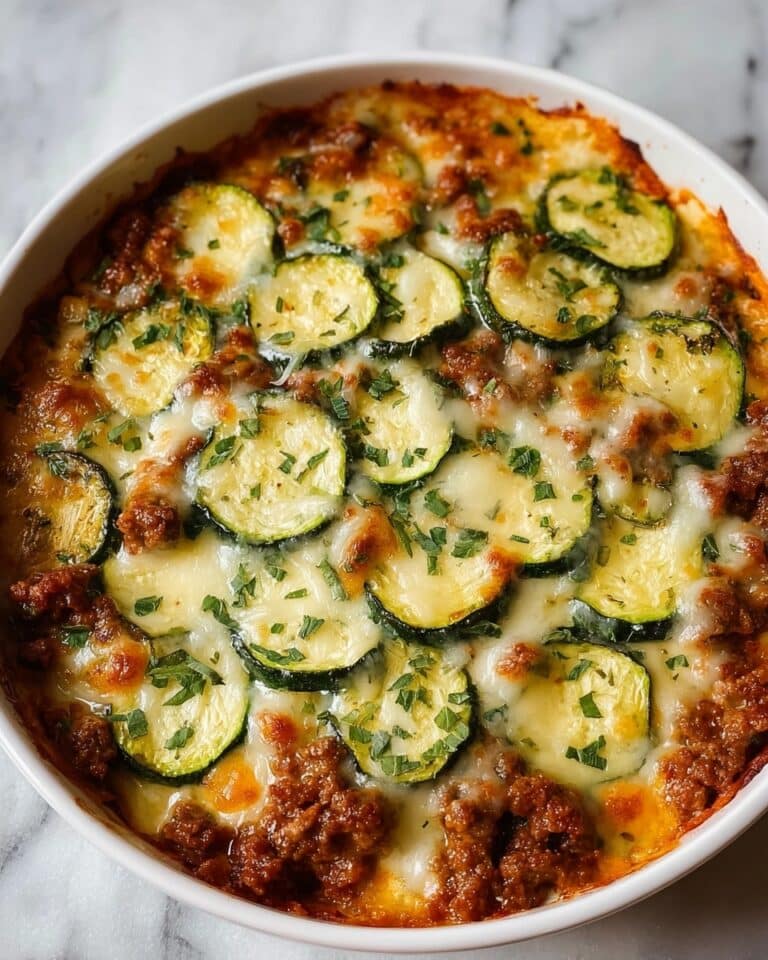 Ground Beef Zucchini Bake (Low Carb) Recipe