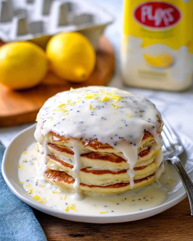 Lemon Poppy Seed Pancakes Recipe