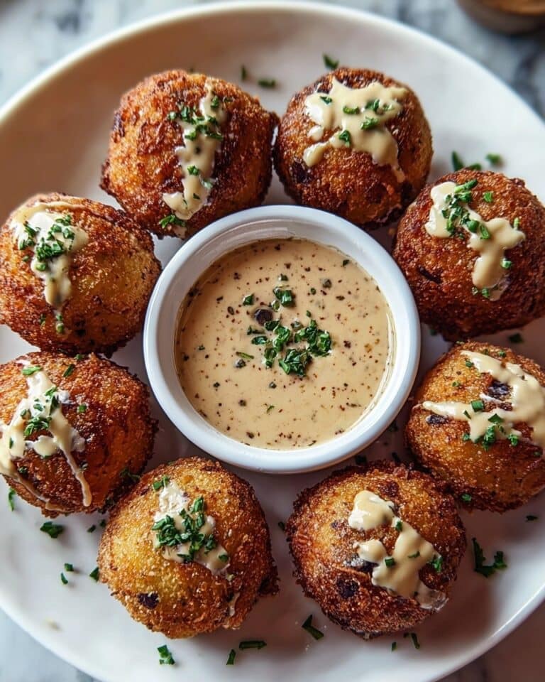 Reuben Balls with Spicy Thousand Island Dipping Sauce Recipe