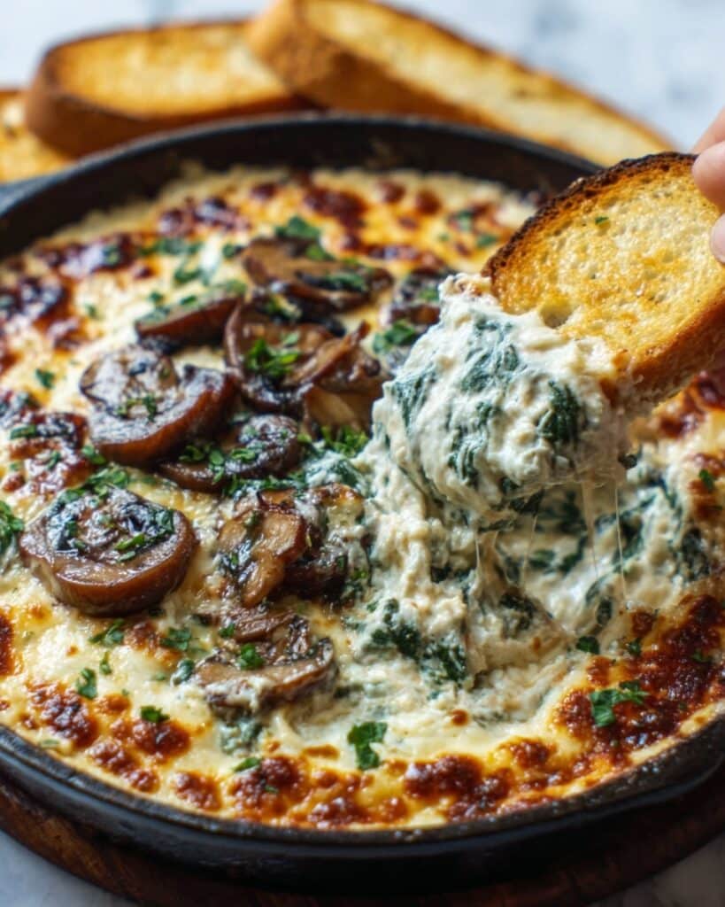 Stuffed Mushroom Dip Recipe