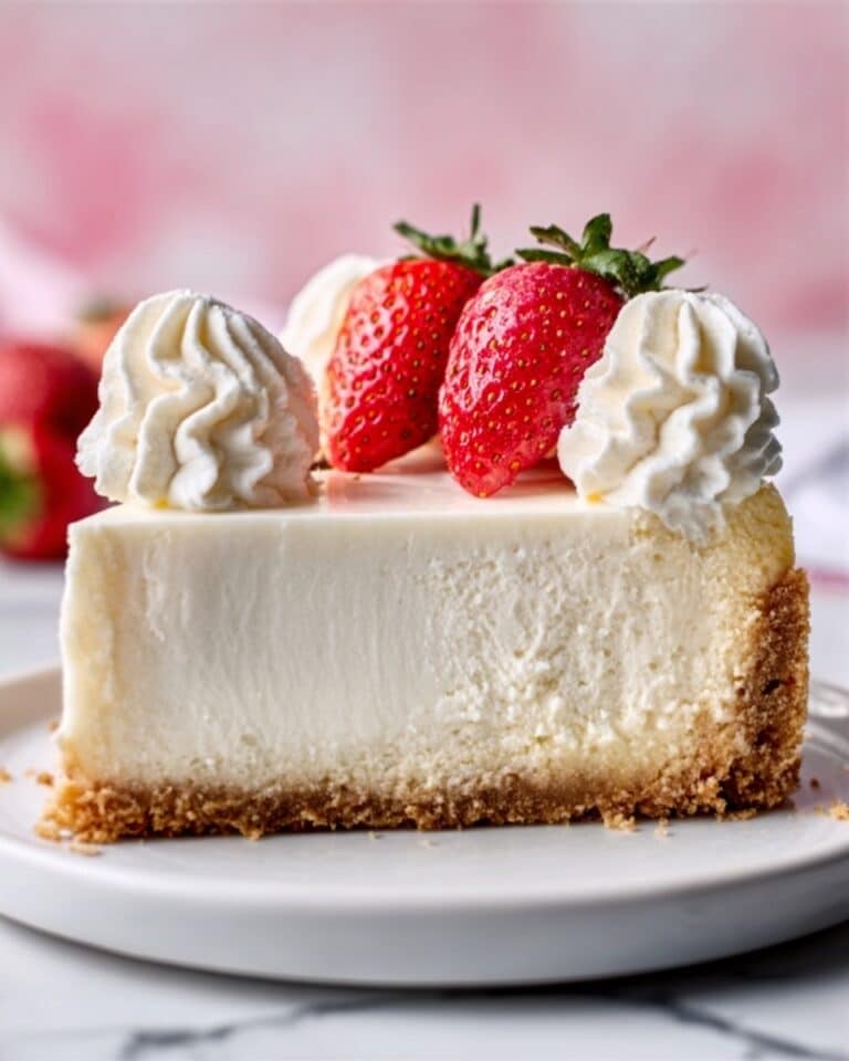 Quick-No-Bake Cheesecake with Strawberry Pie Filling Recipe
