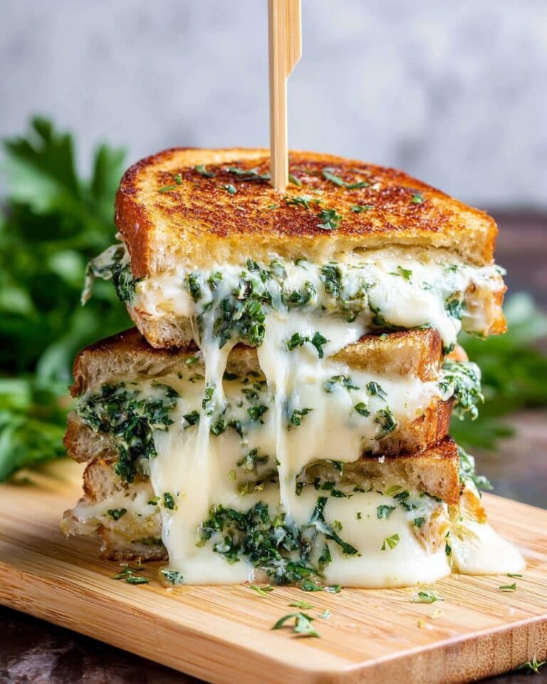 Vegan Spinach Pesto Grilled Cheese Recipe