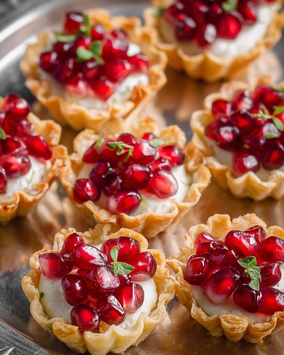 Pomegranate Goat Cheese Bites Recipe