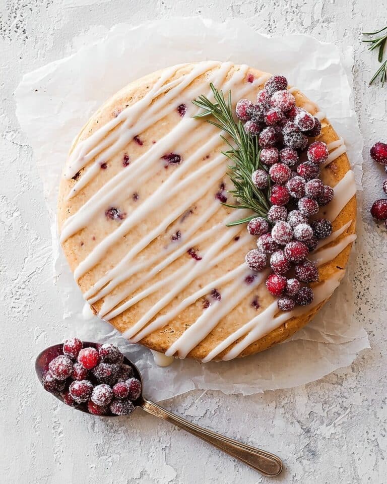 Cranberry White Chocolate Cheesecake Recipe