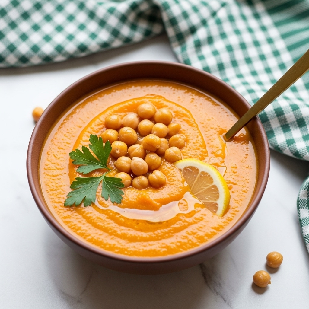 Moroccan Sweet Potato Soup Recipe