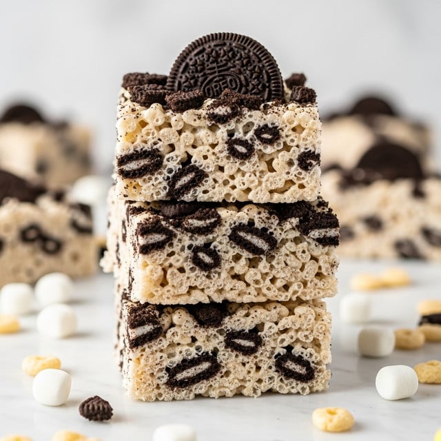 Oreo Rice Krispies Treats Recipe