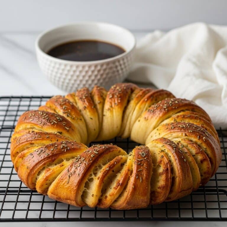 Cheesy Garlic Butter and Herb Star Bread Recipe