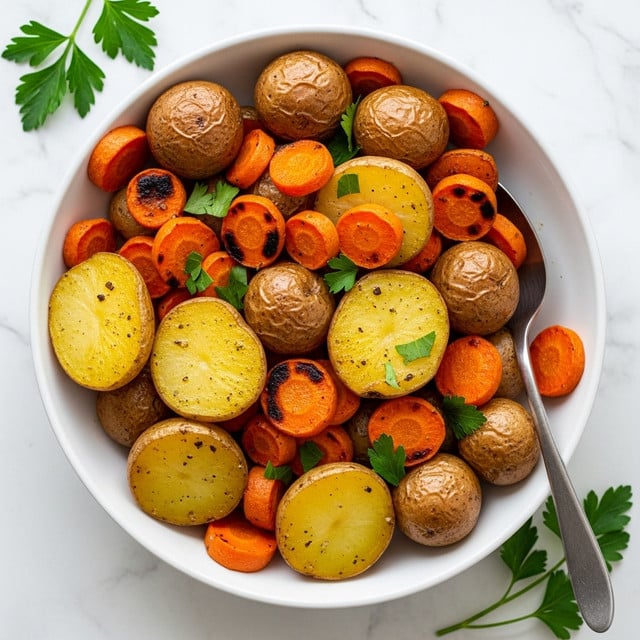 Roasted Potatoes and Carrots Recipe