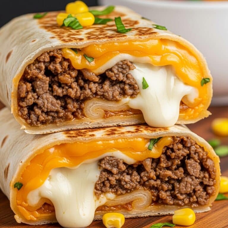 Cheesy Grilled Cheese Burrito Recipe