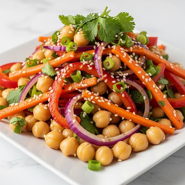 Crunchy Thai Chickpea Salad Recipe