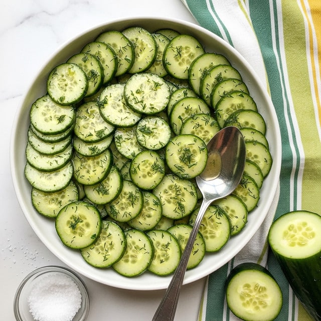 Oma’s German Cucumber Salad Recipe