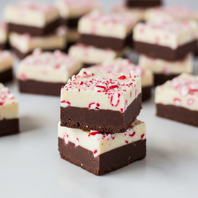 Peppermint Bark Fudge Recipe
