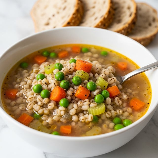 Hearty Vegetable and Barley Soup Recipe