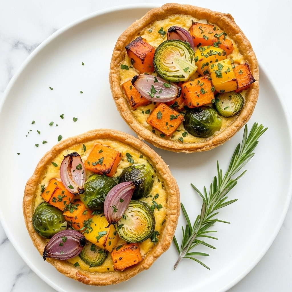 Roasted Autumn Vegetable Pot Pies Recipe
