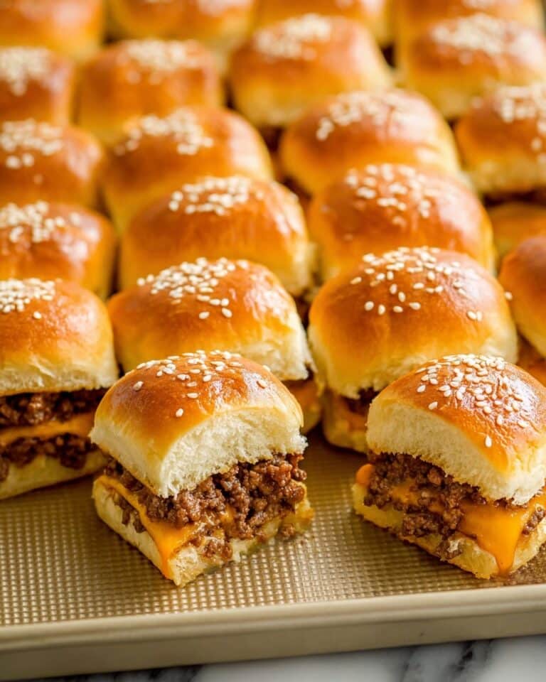 Cheeseburger Sliders Recipe