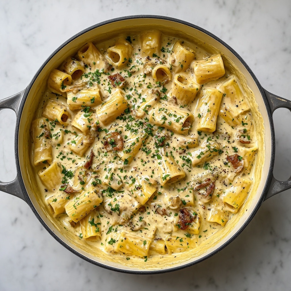Tomato Pasta with Chicken and Creamy Mozzarella Sauce Recipe