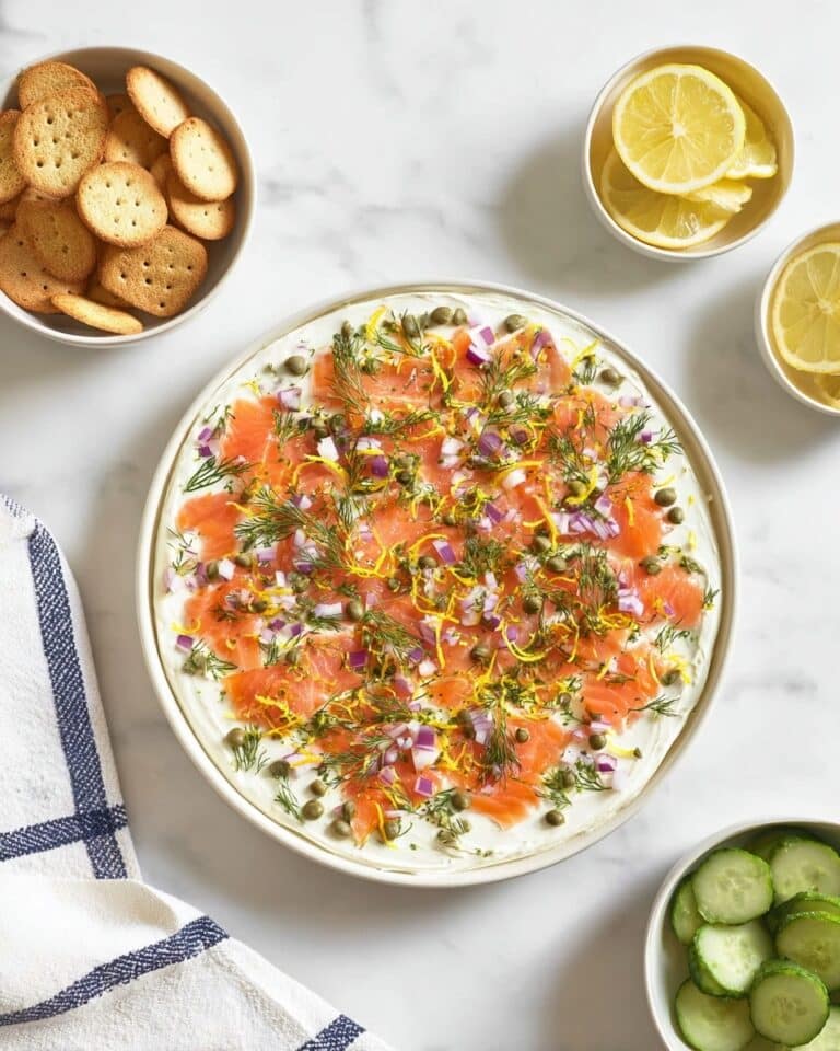 Smoked Salmon Bagel Dip Recipe