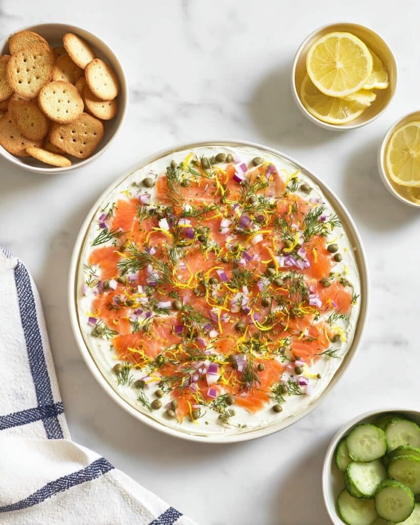 Smoked Salmon Bagel Dip Recipe