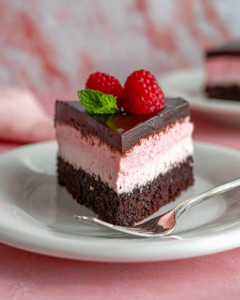 Chocolate Raspberry Mousse Cake Recipe
