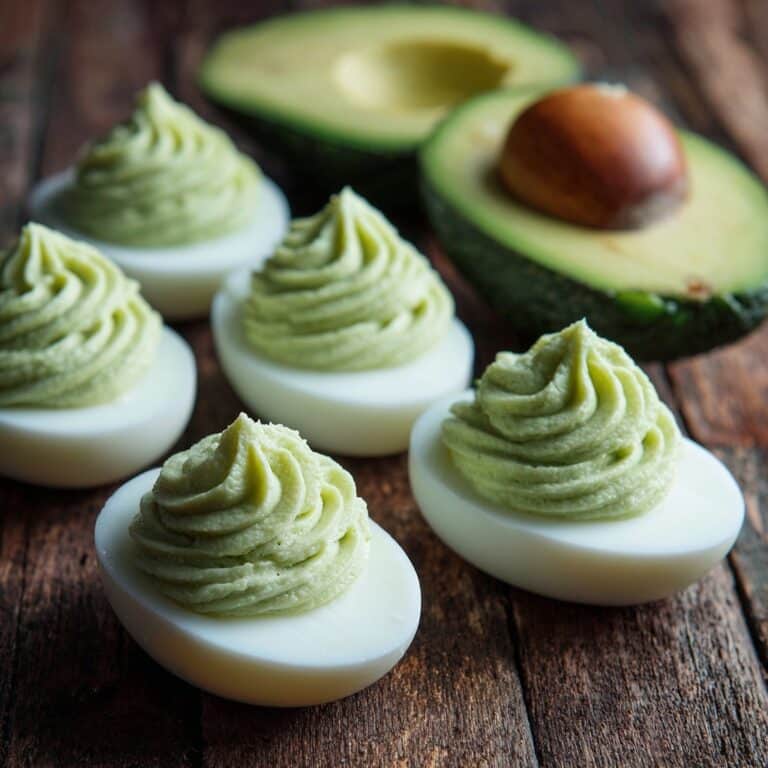 Guacamole Deviled Eggs Recipe