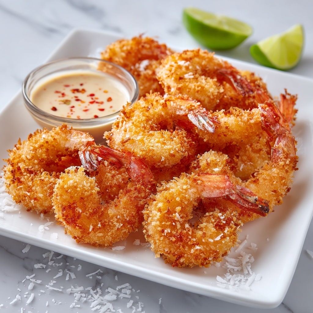 Air Fryer Coconut Shrimp with Thai Sweet Chili Dipping Sauce Recipe