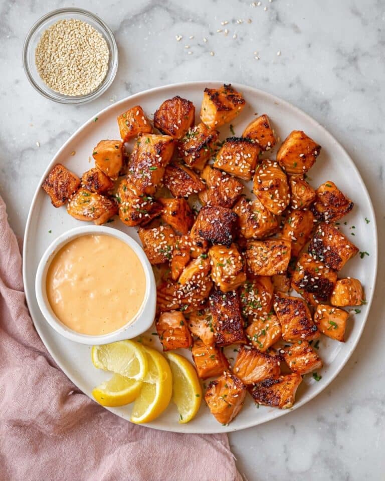 Air Fryer Salmon Bites Recipe