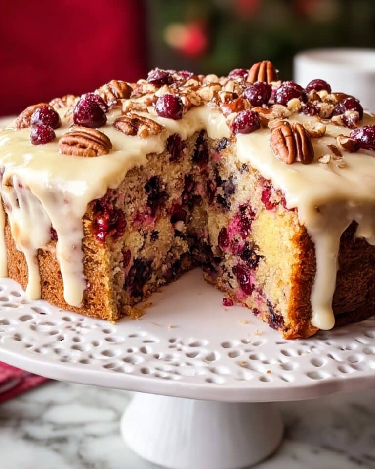 Cranberry Pecan Coffee Cake Recipe
