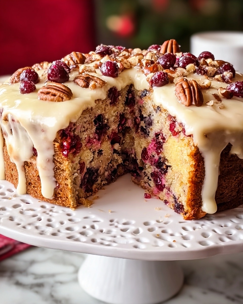 Cranberry Pecan Coffee Cake Recipe