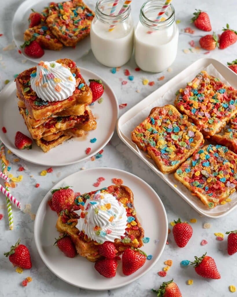 Fruity Pebbles French Toast Recipe