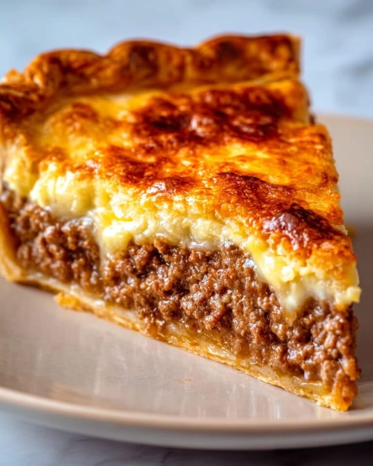 How to Bake the Ultimate Homemade Cheeseburger Pie Recipe