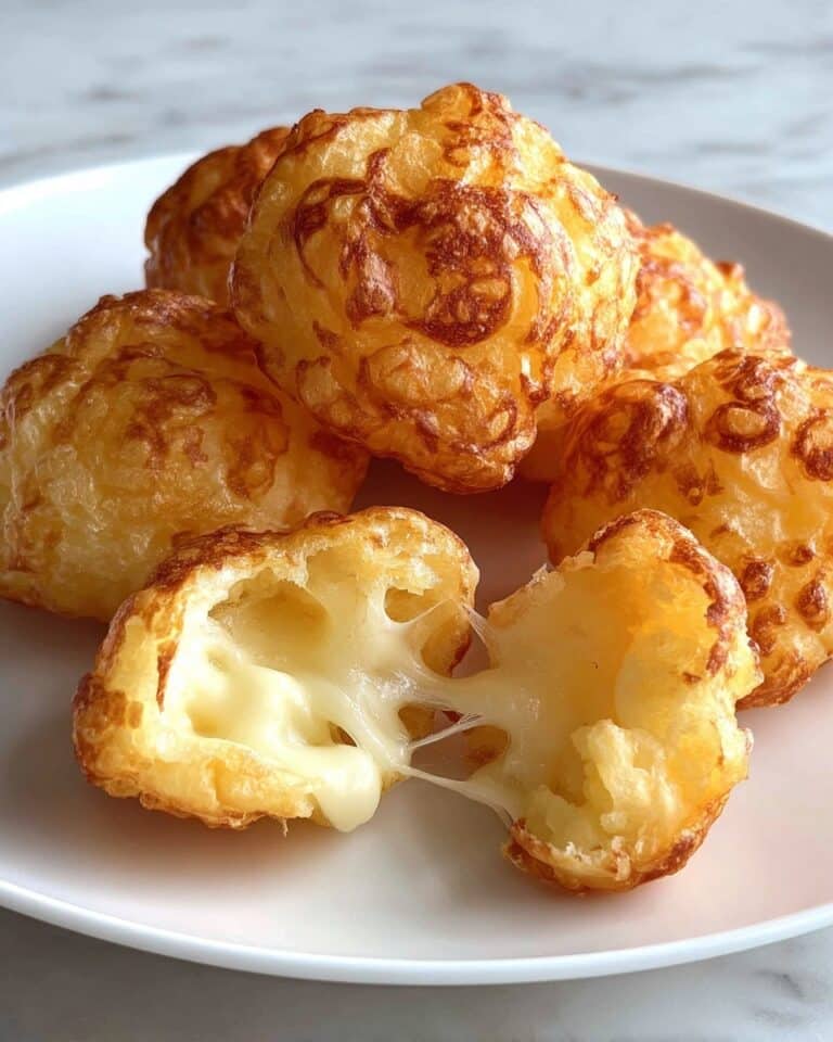Crispy Mashed Potato Cheese Puffs Recipe