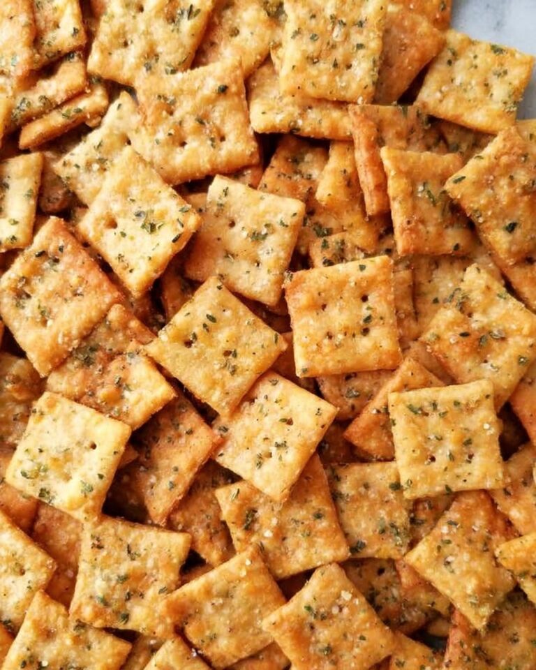Seasoned Ranch Cheese Crackers Recipe