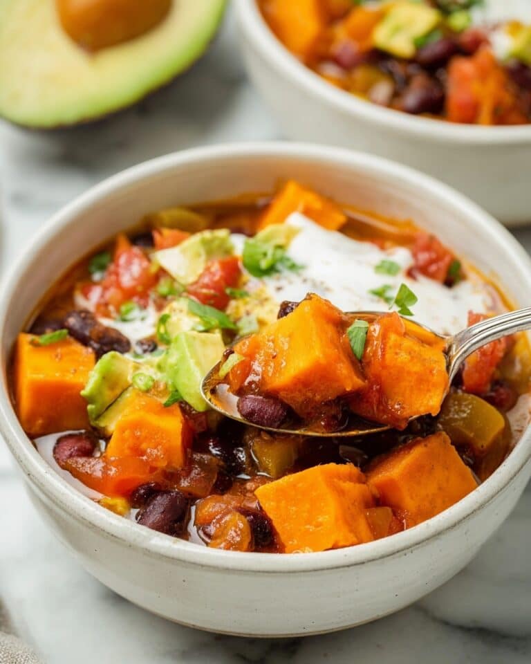 Slow Cooker Sweet Potato Chili Recipe