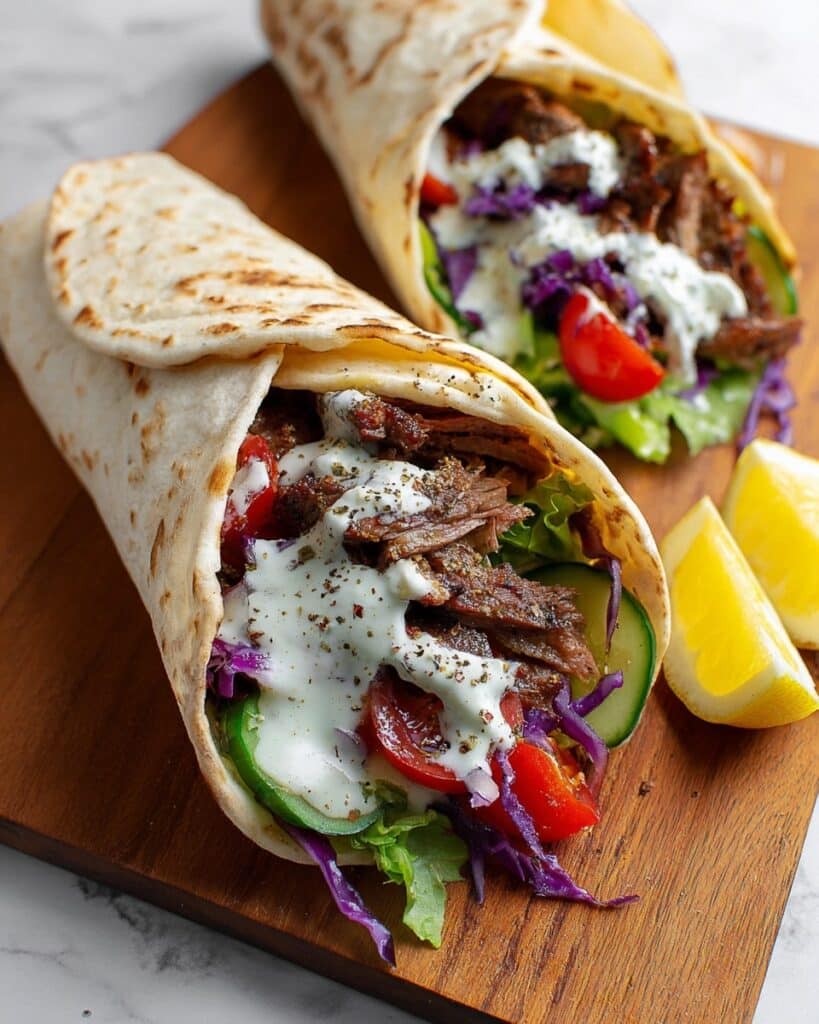 Homemade Doner Kebab (Viral) Recipe