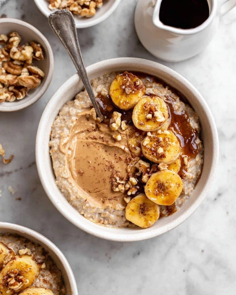 Caramelized Banana Oatmeal Recipe