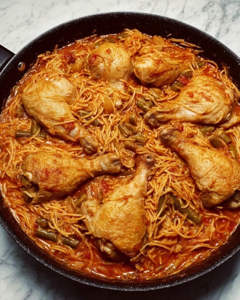 Fideo with Potatoes and Ground Beef Recipe