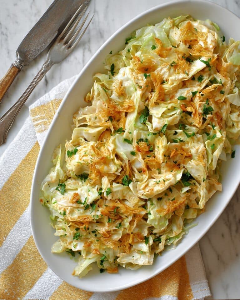 Garlic Cabbage Salad | Ensalada de Col Andaluza Recipe