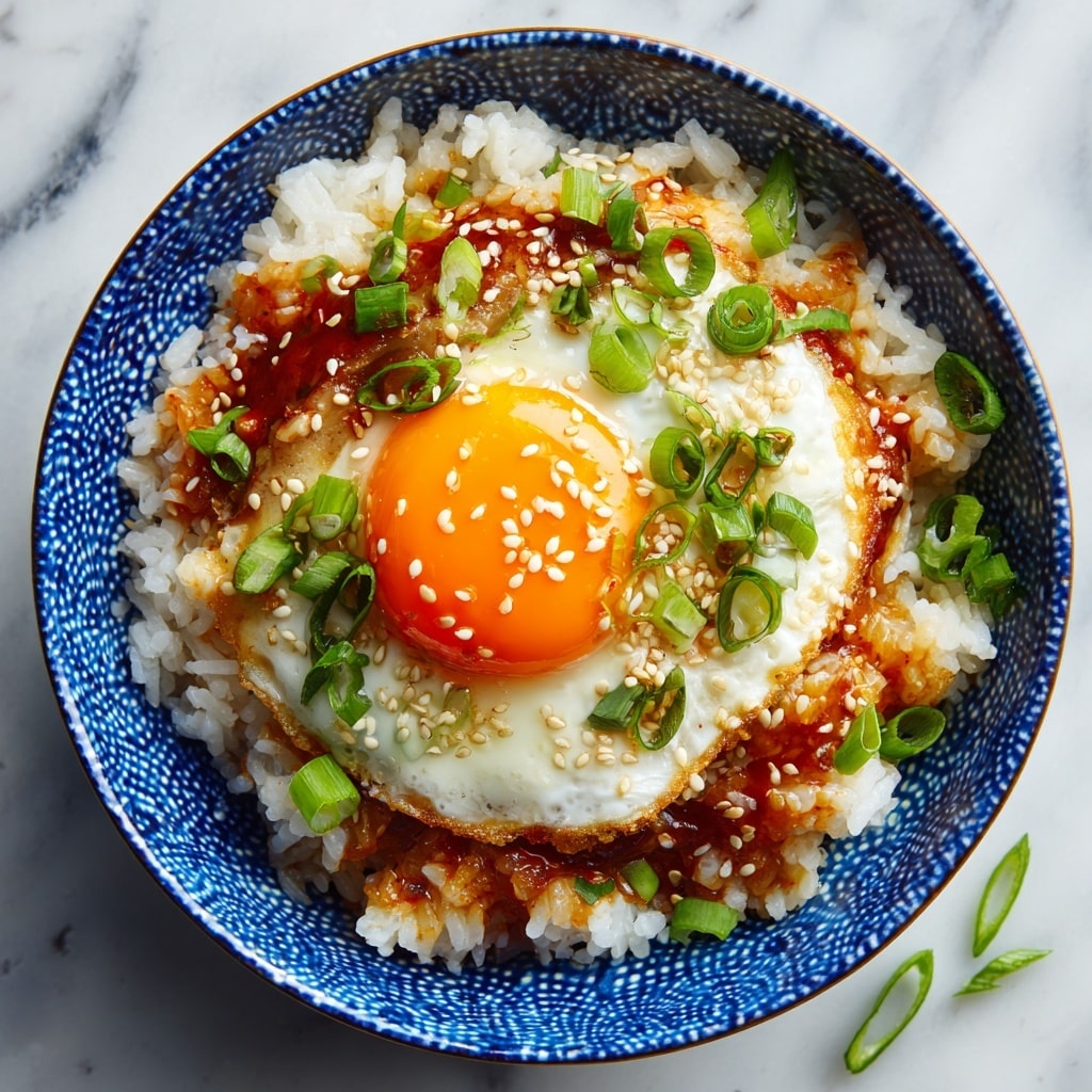 Korean Egg Rice: A Quick & Delicious Recipe