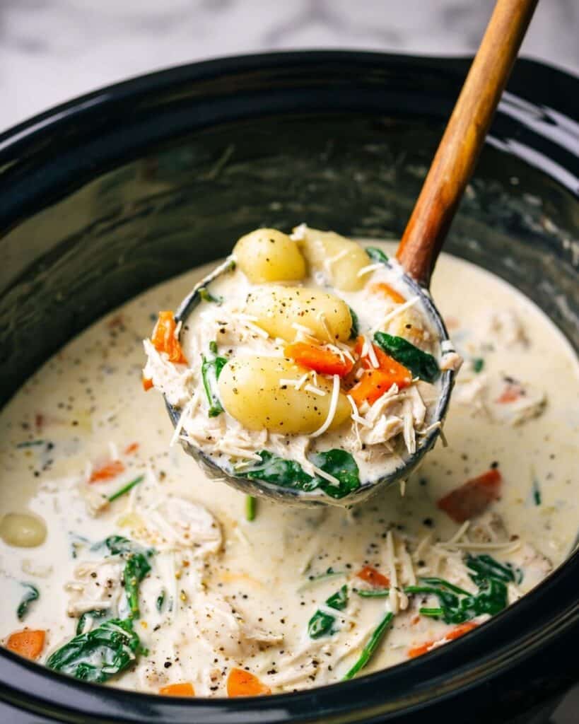 Chicken Gnocchi Soup (Olive Garden Copycat) Recipe