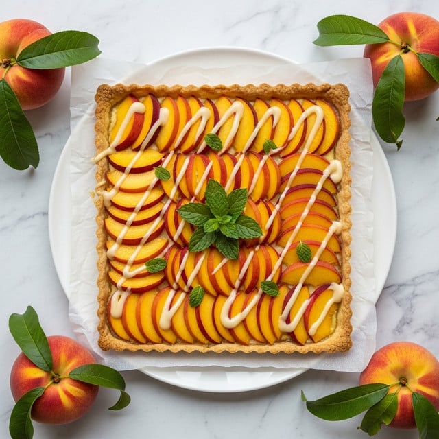 Peach Upside-Down Cake Recipe